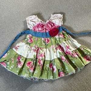 Giggle moon dress 4T